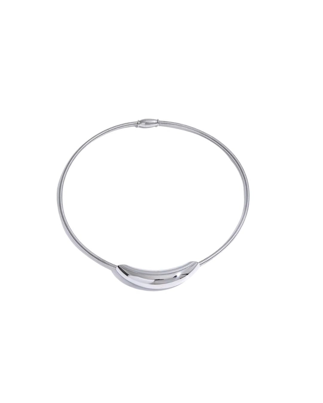 Colar Feminino Dourado Choker Minimalista Elegante